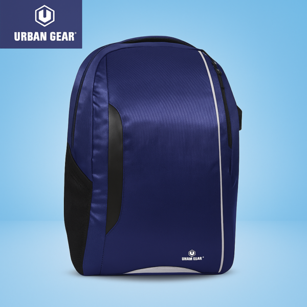 Urban Gear Karbon anti-theft laptop bag with USB port and smart storage