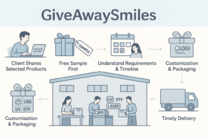 from selection to delivery process