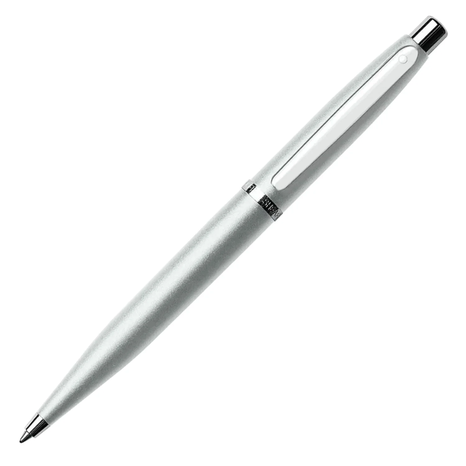 Sheaffer-VFM-G9400-Strobe-Silver-With-Nickel-Plated-Trims-Ball-Pen-With-A6-Notebook-Image-1_1800x1800