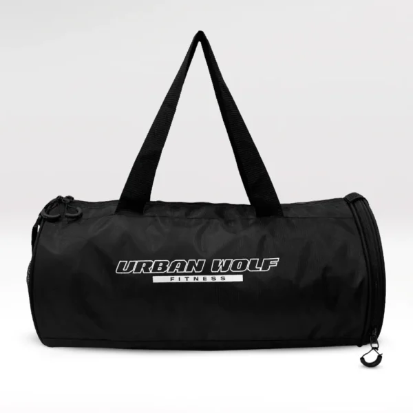 Urban Wolf 26L Gym Duffle Bag | Unisex Black