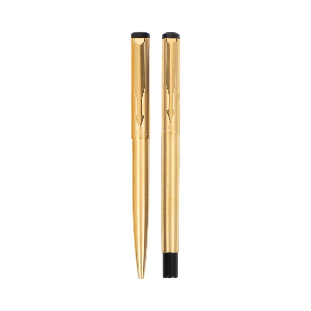 Parker Vector Gold Trim Roller Ball Pen Parker Vector Gold Trim Roller Ball Pen