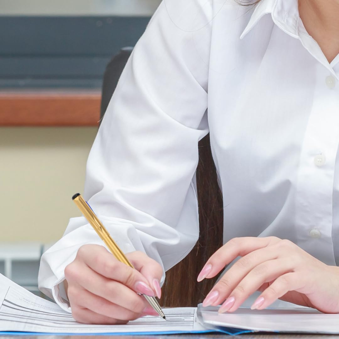 Parker Vector Gold Trim Roller Ball Pen Parker Vector Gold Trim Roller Ball Pen