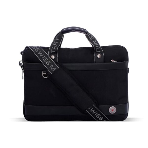 Black Gold Collection Flicker Laptop Sling Bag