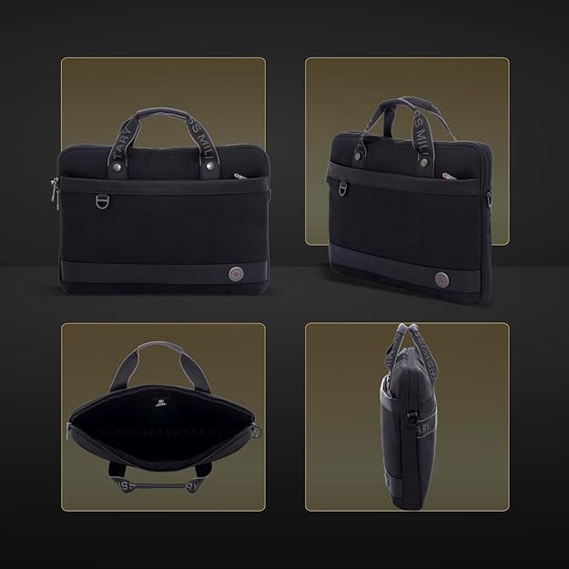 Black Gold Collection Flicker Laptop Sling Bag Black Gold Collection Flicker Laptop Sling Bag