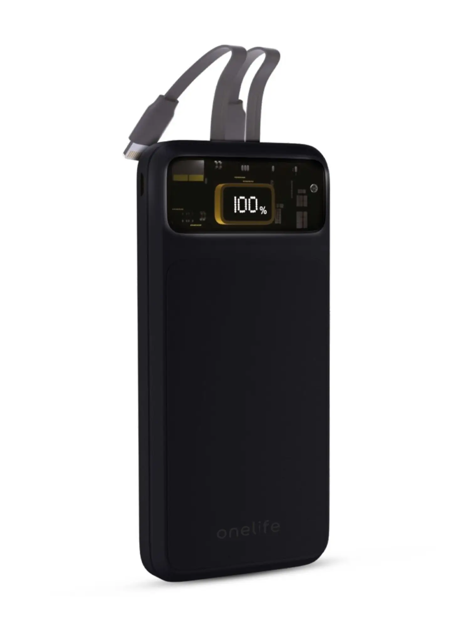 PowerLink 10: power bank with clear display area
