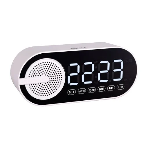 TimeWave Nano: Capsule style clock with Bluetooth speaker