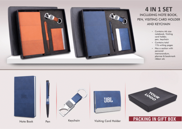 4 pc Notebook Set | Corporate Gifts in Gurgaon