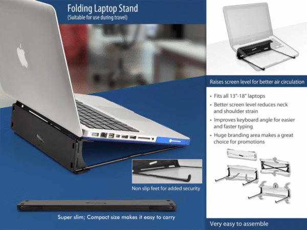 Folding laptop stand (suitable for travelling)
