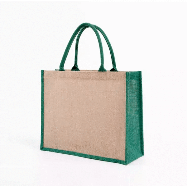 Multicolour Square Jute Bag