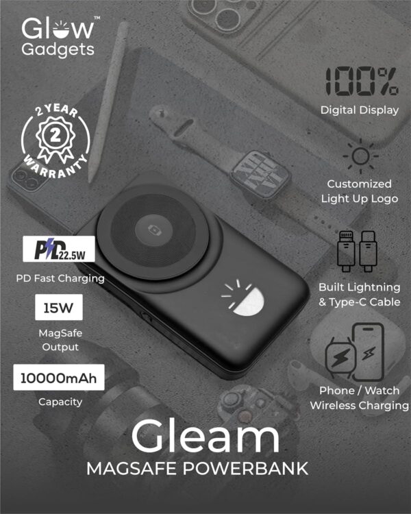 Gleam 10000mAh Power Bank | Corporate gifting in gurgaon