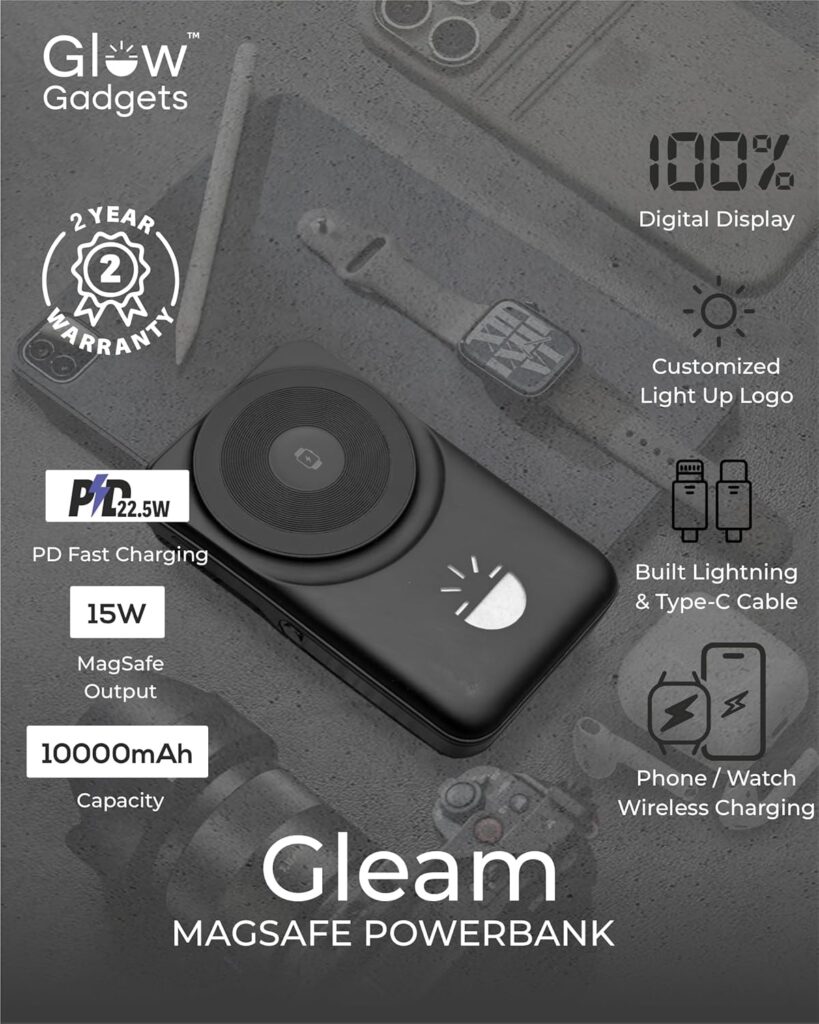 Gleam 10000mAh Power Bank | Corporate gifting in gurgaon