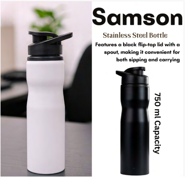 Samson 750ml Stainless Steel Water Bottle