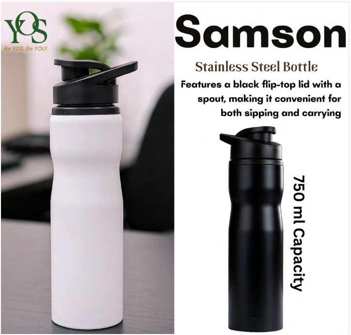 Samson 750ml Stainless Steel Water Bottle