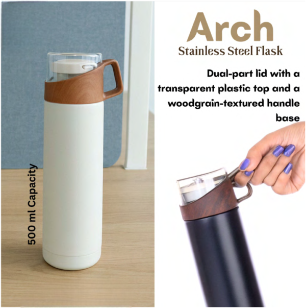 Arch 500ml Stainless Steel Water Bottle