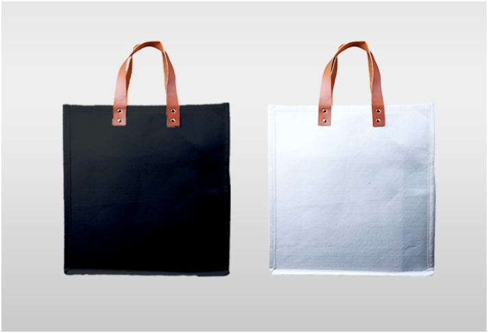 Felt Small Bag with Vegan PU Handles | Travel Bags in Delhi