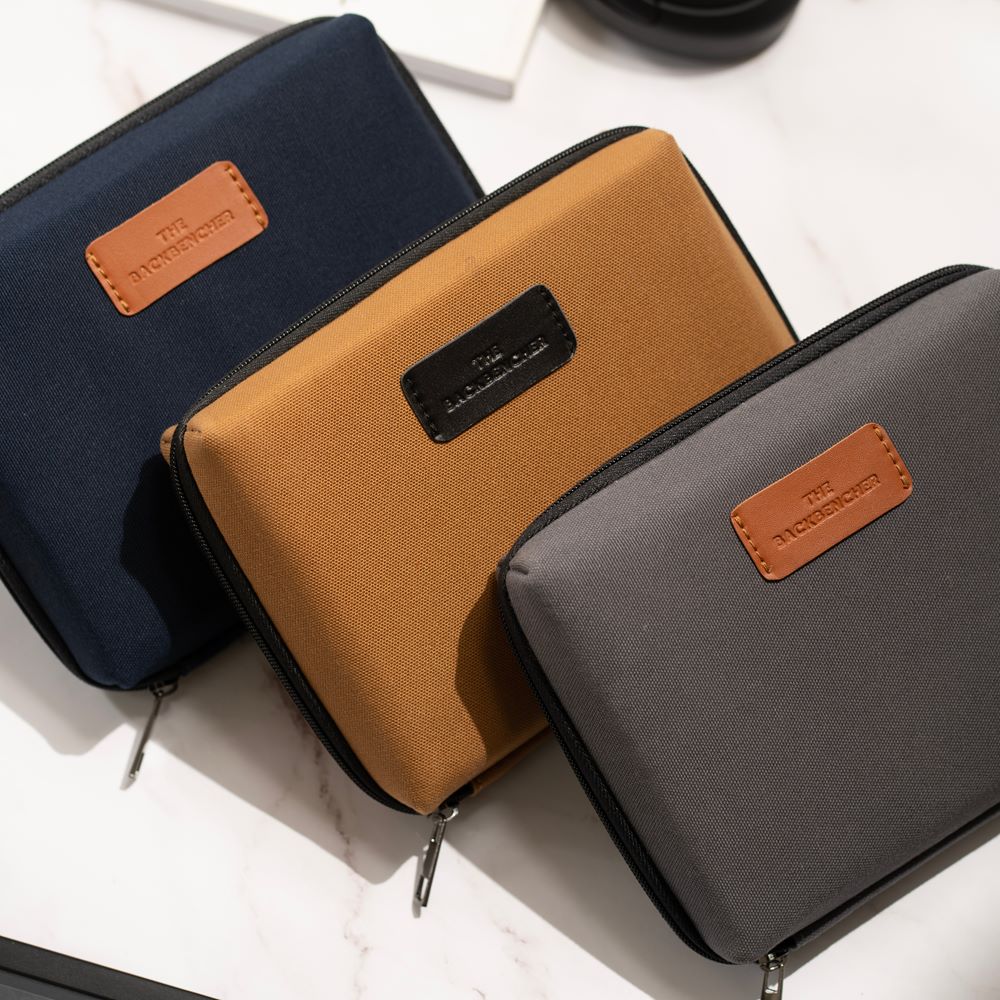 The Backbencher Allen Tech Kit & Travel Zipper Pouch