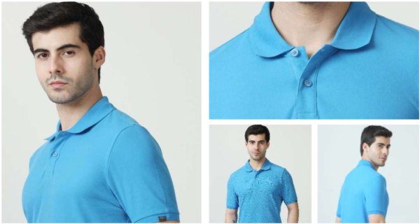 M&S Men's Regular Fit Cotton Polo T-Shirt