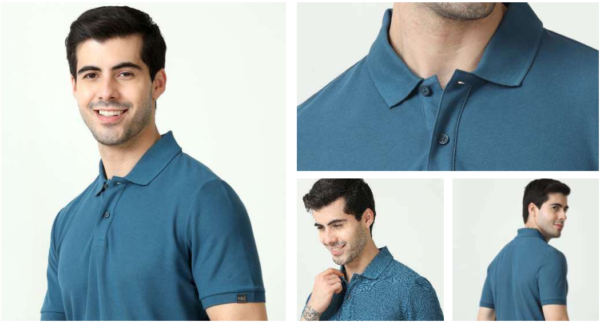 M&S Men's Regular Fit Cotton Polo T-Shirt