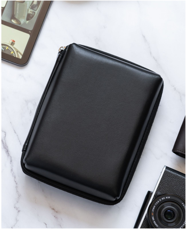 Black Leatherette Gadget Steven Tech Kit | Travel Bags in Delhi Black Leatherette Gadget Steven Tech Kit | Travel Bags in Delhi
