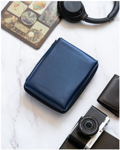 Black Leatherette Gadget Steven Tech Kit | Travel Bags in Delhi Black Leatherette Gadget Steven Tech Kit | Travel Bags in Delhi