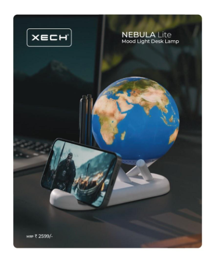 Nebula Lite Earth Globe Mood Light Desk Lamp