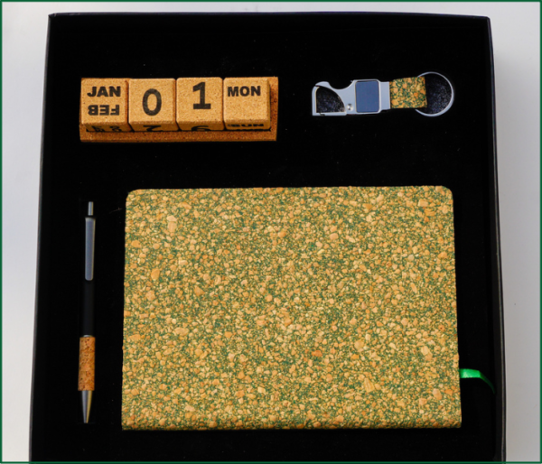 Eco-Friendly 4-in-1 Cork Desk Set | Cork Gift Set in Delhi