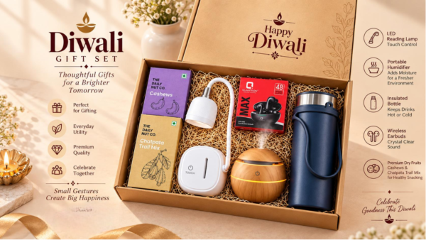 Diwali Tech & Wellness Hamper | Corporate Diwali Gifts