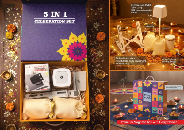 Celebrations Set of 5: Combo Gift Set | Corporate diwali Gifts in Delhi