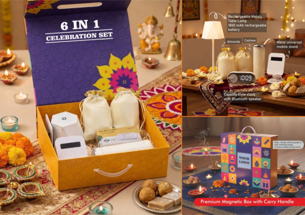Celebrations Set of 6: Combo Gift Set | Corporate diwali Gifts