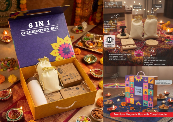 Celebrations Set of 6: Gift Set | Corporate diwali Gifts