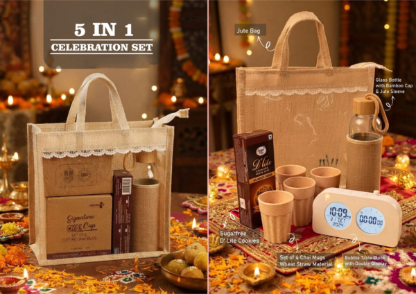 4-in-1 Eco-Friendly Gift Set | Corporate diwali Gifting