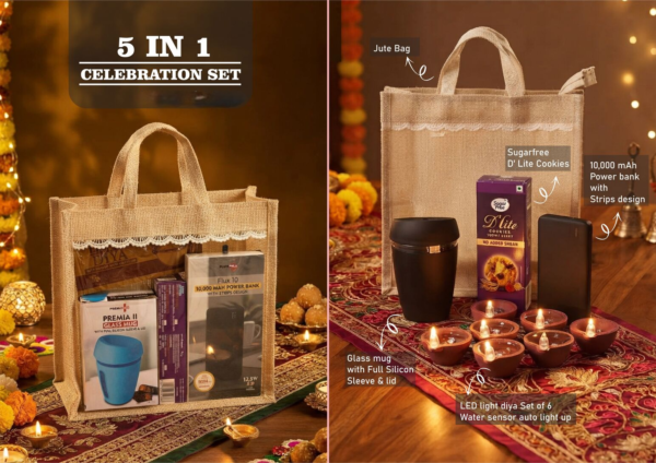 Corporate Eco-Tech Diwali Set | Corporate diwali Gifting