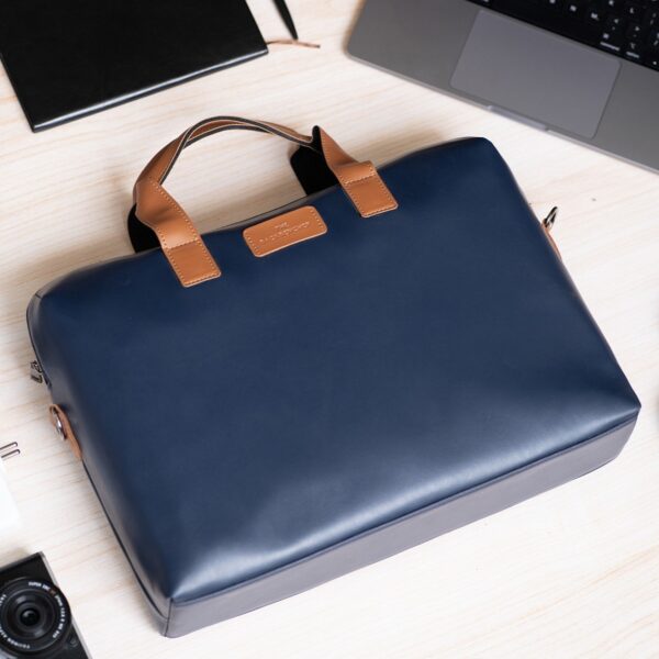 The Backbencher Elon Leatherite Laptop Bag