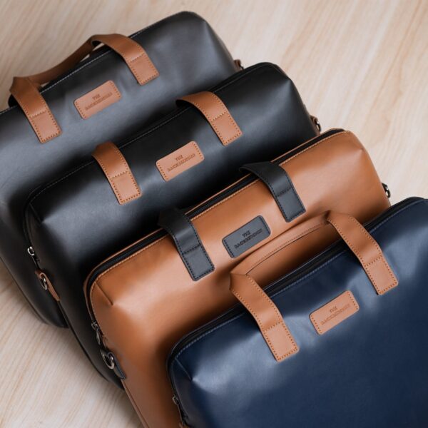 The Backbencher Elon Leatherite Laptop Bag