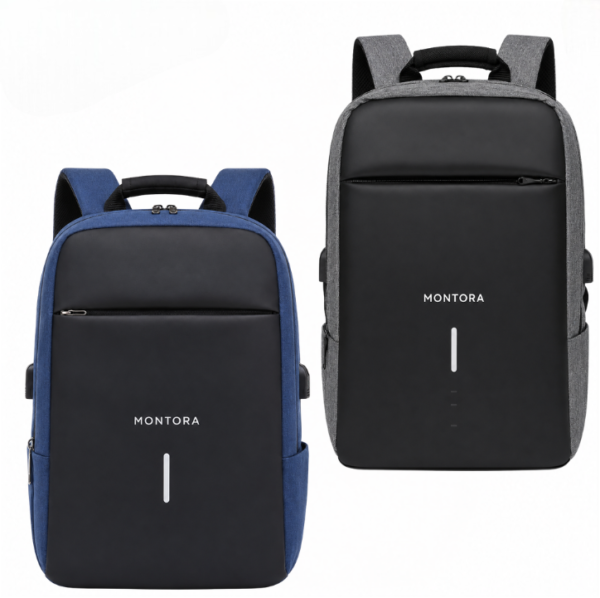 Montora 15.6" Smart Tech Backpack with USB Port