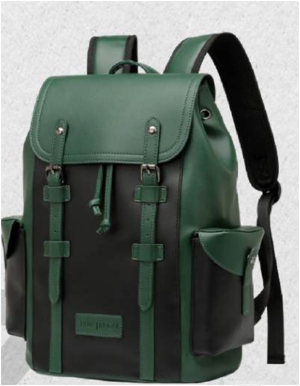 Fur Jaden Aviator Two-Tone Vegan Leather Backpack