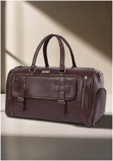 Fur Jaden Leatherette Weekender Duffle Bag | Travel Bags in Noida