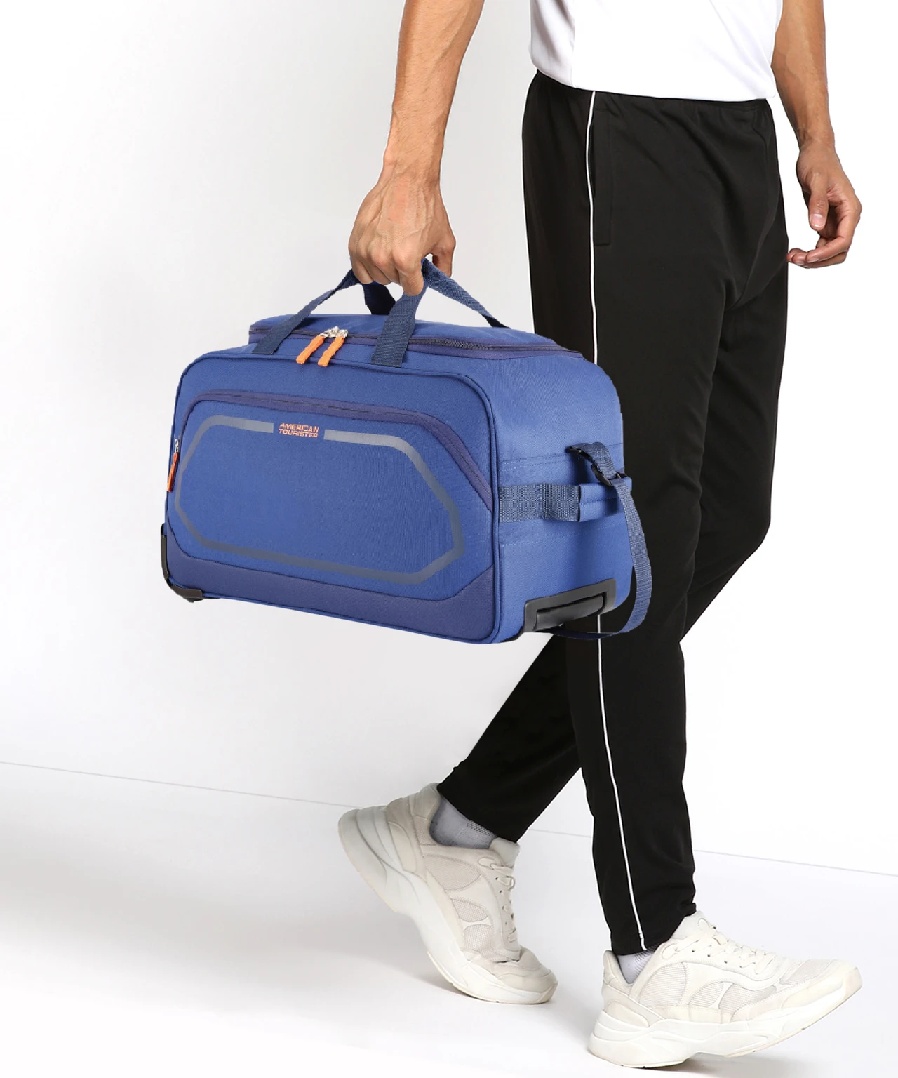 American Tourister Ambero Wheel Duffle Travel Bag American Tourister Ambero Wheel Duffle Travel Bag